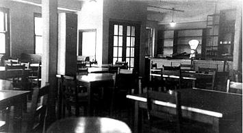 Interior of the Kurnella Caf; scales for the general store rest on the counter. (Photo: George Blundell)